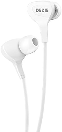 Dezie IPX6 Waterproof Earphone Sweatproof Sport In-Ear Headphone (White)