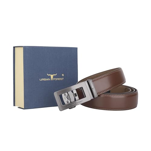 Image of URBAN FOREST Rolf Formal Leather Belt for Men