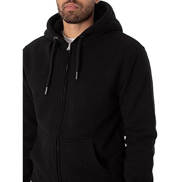 Superdry Essential Borg Lined Zip Hood Sudadera para Hombre