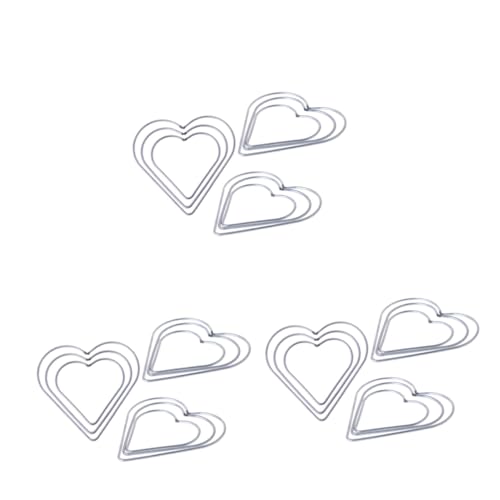 PRETYZOOM 27pcs Heart-Shaped Dreamcatcher Craft Accessory Each for Women Girls Sturdy Design for Home Handmade Projects