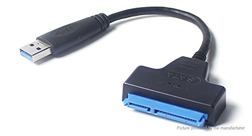 Cable Adaptador Sanoxy USB 3.0 a SATA 22 pines 50 cm miniatura 2