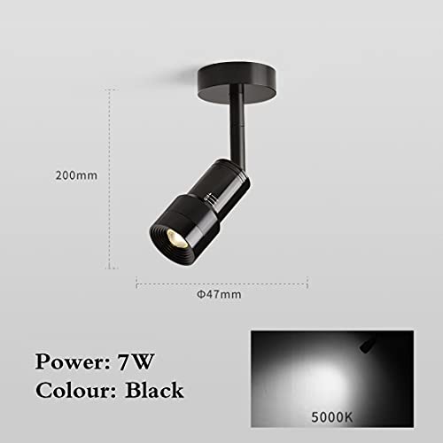 Foco LED con enfoque ajustable de 10 a 70° y rotación total de aluminio 6