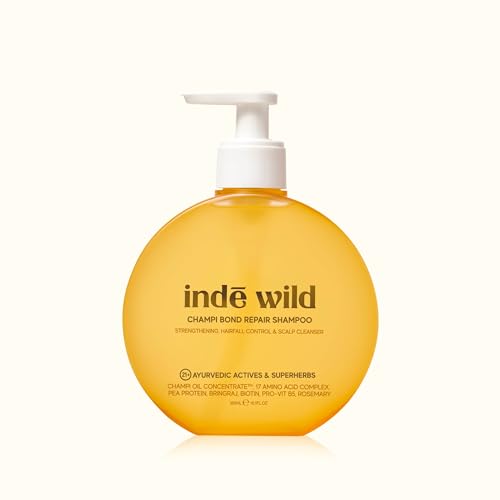 Indie Wild Champi Bond Repair Shampoo, Hair Fall Control and Scalp Cleanser with 21 Ayurvedic Herbs,...