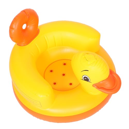 FRCOLOR Silla Inflable para Bebés con Diseño de Asiento Multifuncional Seguro y Cómodo para Comer y Descansar Portátil y Resistente para Pequeños