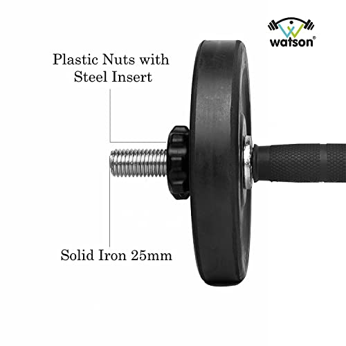 WATSON Home Gym Combo 20kg Set (Black) - Image 7