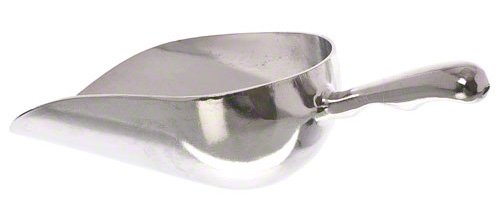Update International As-12 Aluminum Multi Purpose Scoop 12 Oz Silver #TOP1