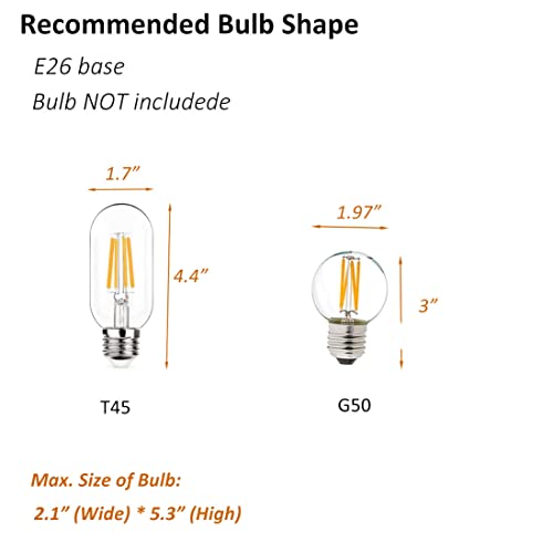 Diryzon Modern Globe Pendant Lighting For Kitchen Island Black Hanging Ceiling Light Dining Pendant Chandelier Fixture With 7.9 Inches Milky White Frosted Lampshade thumb #6