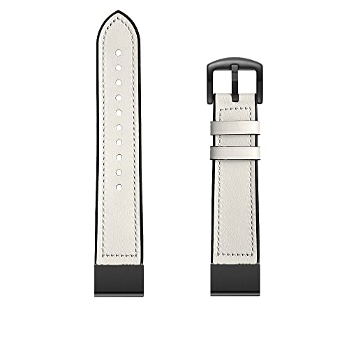 Bracelet de montre sport 26mm Garmin Fenix 6X Pro 5X cuir à libération rapide