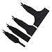 AOOCEEPAW 4PCS Reciprocating Saw Scraper Blade, High Carbon Steel Tile Cleaning Tools for Removing Tile Grout Glue Gaps Adhesives, Wall Cleaning, Metal derusting (Black)