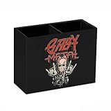 ベビーメタル Babymetal ペン立て 鉛筆立て ペンスタンド 革製 ペンホルダー 筆立て 筆筒 ペンケース 筆箱 机上収納 用品ケース メイクブラシ立て 卓上収納 文房具 メイクブラシなど小物入れ