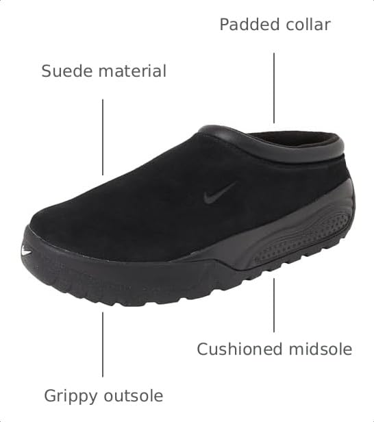 Image of Nike FV2923-001 ACG Rufus Mens Lifestyle Shoe - Black /Black