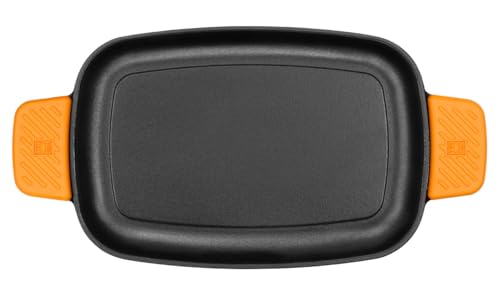 BRA Efficient Iron Parrilla Rectangular Lisa, 35 cm BRA Efficient Iron Parrilla Rectangular Lisa, 35 cm