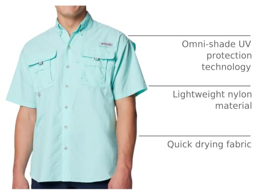 Image of Columbia Men's PFG Bahama II Short Sleeve Fishing Shirt