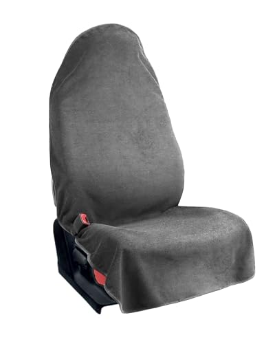 Elevon Sweat Towel Car Seat,Cover for Gym Running,Fitness and Physical Training,Waterproof and Anti-Skid Automobile Seat Protector,Suitable for Trucks, SUVs and Most Other Models(Grey,1 Pack)