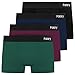 Produktbild FALARY Boxershorts Herren Männer Unterhosen Men Retroshorts Unterwäsche Underwear Boxer Trunk Baumwolle Ohne Kratzenden Zettel 4er Pack Sportunterhosen Mehrfarbig XXL