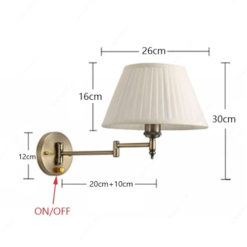 Lámpara de pared flexible para iluminar el espejo con estilo moderno 4