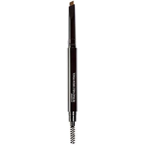 Wet n Wild - Ultimate Brow Retractable Pencil - Lápiz para Cejas Marrones - Retráctil, Ultrapreciso, con Punta de Lápiz Triangular, Pigmentado, Define Perfectamente - Medium Brown - 1 Unidad Cover