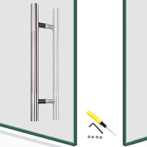 Poignée de porte commerciale avec fixation d'installation dos à dos