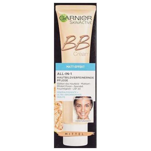Garnier BB Cream Miracle Skin Perfector BB-kräm med Matteffekt, Medium 40, 40 ml