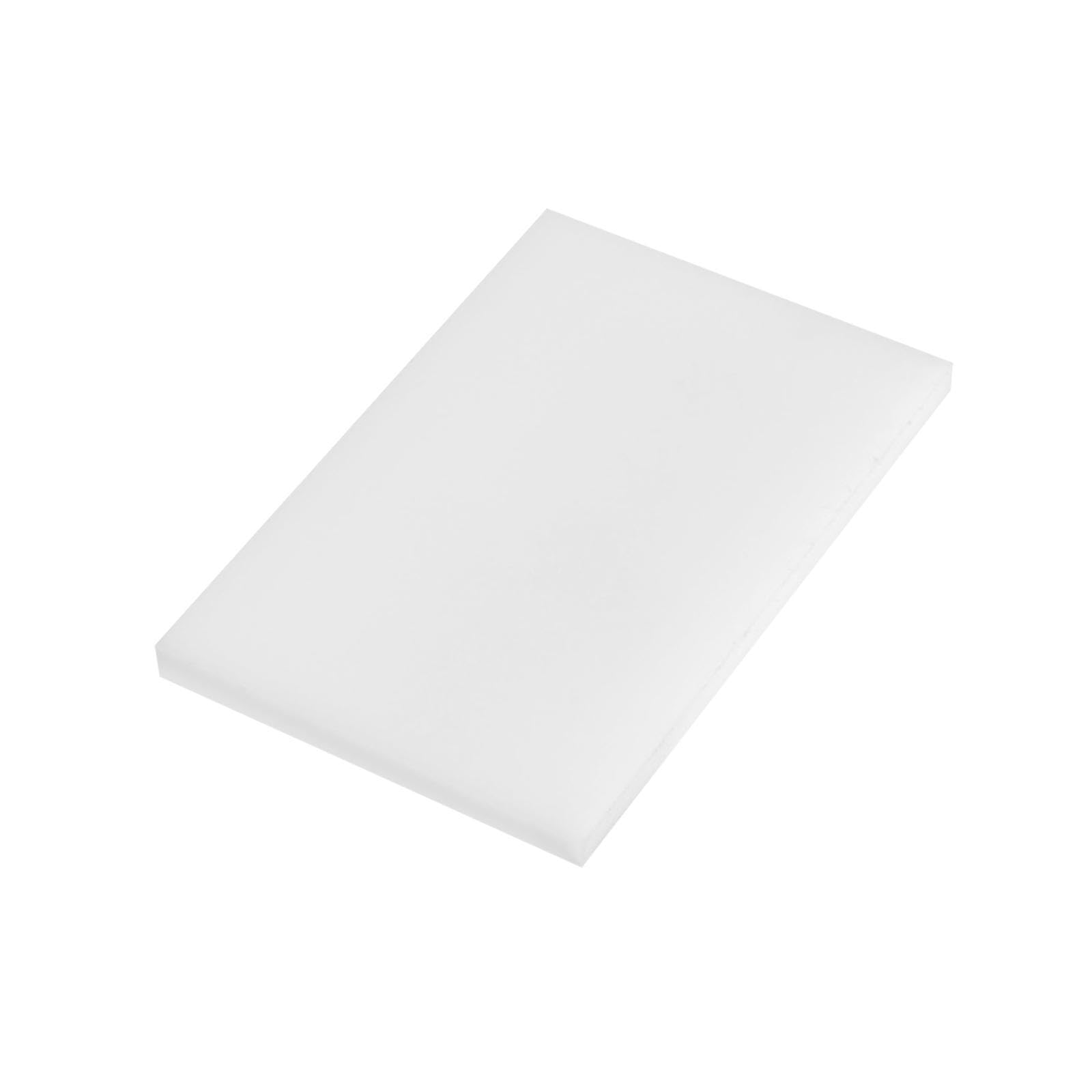 Lixsazse White Providing Ample Space For Various Diy Projects Durable And Versatile Leather Punch Pad For Crafting Enthusiasts Pp Polypropylene Cutting Board Diy, 10X15x0.8cm