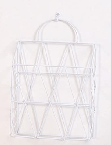 ウォールシェルフ 収納カゴ 壁掛け 雑誌書類収納バスケット 吊り戸棚下収納ラック 卓上収納 バスケットラックホルダー 家庭用 壁棚 インテリア 軽量 雑誌スタンド 本 雑誌 CD 新聞 本棚 シンプルなアイアン壁掛け ストレージラック 壁掛け ストレージラック マガジンラック 壁棚 ワイヤー雑貨 北欧スタイル 鉄構造 3色可選 ホワイト ゴールド ブラック