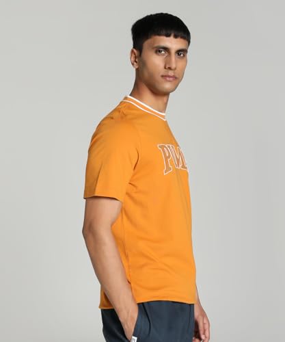 Image of Puma Men's Cotton Regular Fit T-Shirt