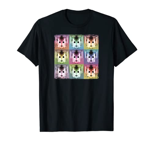 Doctor Who Arte Pop Ciberman Camiseta