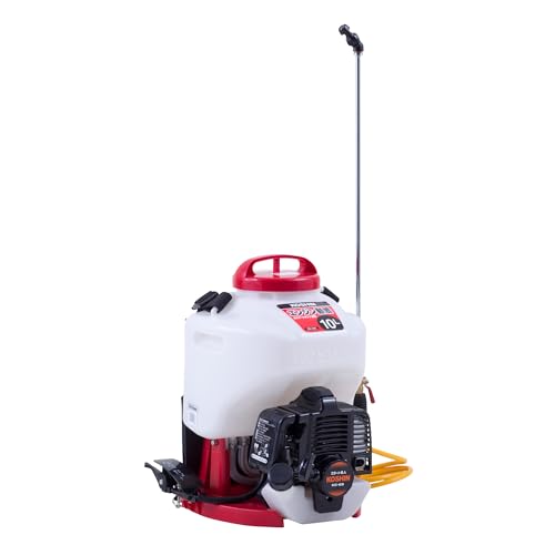 工進(KOSHIN) 背負い式 エンジン 動噴 タンク 10L ES-10C 2サイクル 混合 リコイル スタート カスケード ポンプ 消毒 防除 除草 縦型2頭口噴口、泡状除草噴口 2枚目