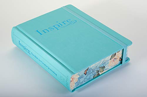 Tyndale NLT Inspire Bible (Hardcover, Aquamarine): Journaling Bible with Over 400 Illustrations to Color, Coloring Bible with Creative Journal Space - Religious Gift that Inspires Connection with God - Image 3