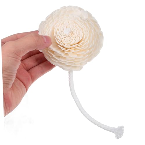 Diffuseur fleurs artificielles pour éliminer les odeurs de la maison avec mèche coton - 5