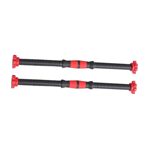 Homoyoyo Dumbbell Grip Set 2pcs Bars Barbell Handles with Weight Lifting Spinlock Collars for Random Color