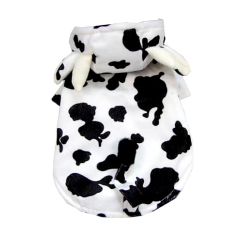 Disfraz de vaca para perro pequeño talla S