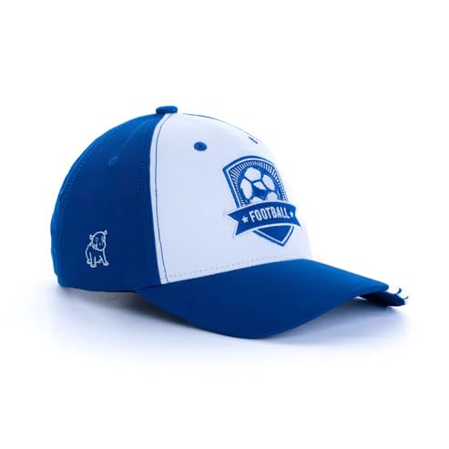 Image of Football Sports Unisex Baseball Cap White, Blue