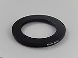 vhbw Metall Step DOWN Filter Adapter 62mm-43mm schwarz für Kamera, Objektiv, Filter, Gegenlichtblenden, Objektivvorsätze