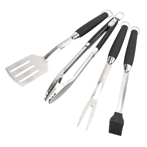 Set de utensilios para barbacoa de acero inoxidable miniatura 6