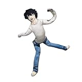 Light Yagami L Figure Plush Anime Twistable Action Figures Doll Cartoon Pillow Posable Anime Figurine Home Sofa Decoration