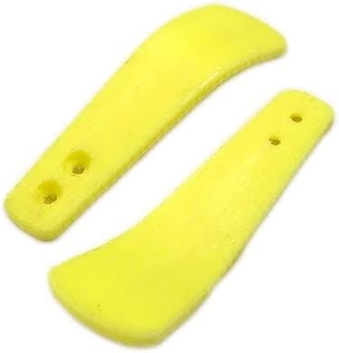 YANHAO [Video Game Parts] 2pair DIY for PS4 Buttons for PlayStation PS4 - Paddle DIY PS4 Controller Paddles [Replace] (Color : Red)