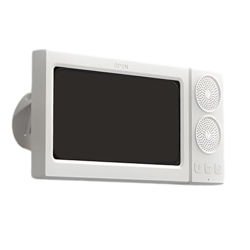 Panneau interactif de sensibilite rotatif pour ecouter la musique sous la douche