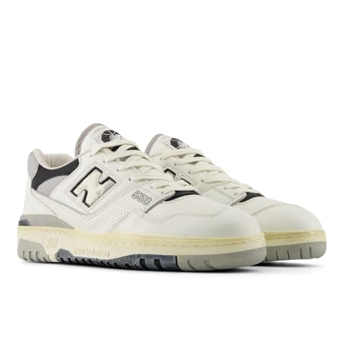 New Balance Sea Salt/Concrete/Black 550 Sneaker by New Balance