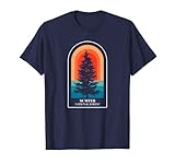 Retro Sumter National Forest South Carolina Hiking T-Shirt