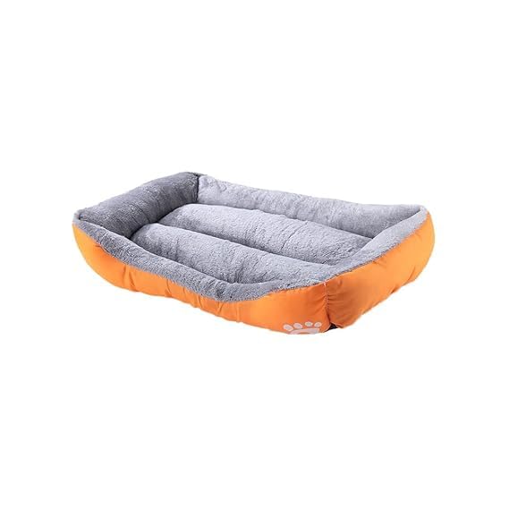 Petvit Dog Bed | Cat Bed | Puppy Bed | Oxford Cloth Polyester Filling Bed for Dog | Washable Dogs Bed | Anti Slip Design | Large Size Dog Bed | Orange (Small) (B0D2Y511L1) Amazon Price History, Amazon Price Tracker