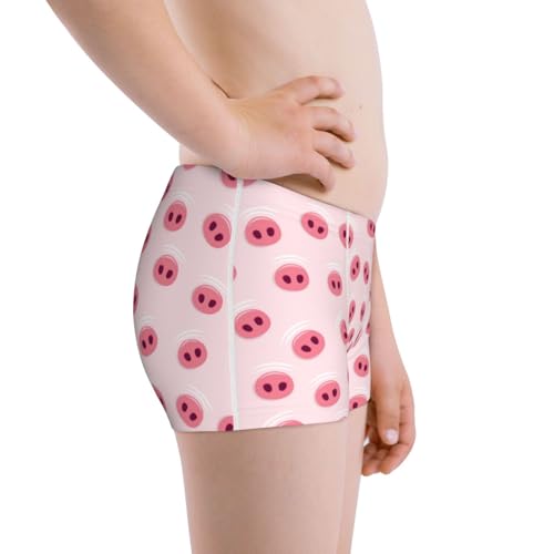 Boys' Cotton Boxer Brief Soft Underwear-Cute Pig Nose2