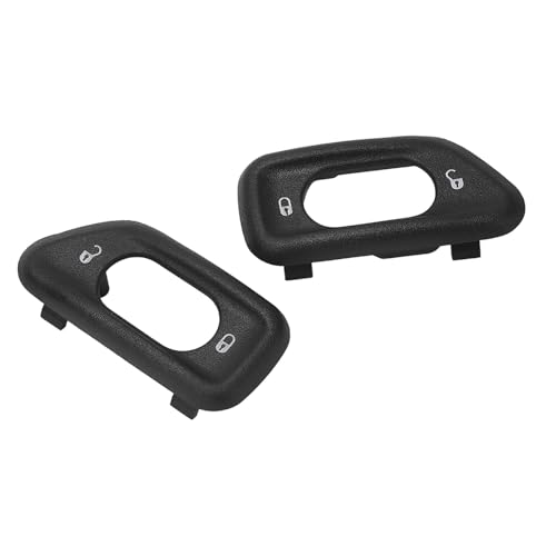 Moldura do Interruptor de Fechadura da Porta, à Prova de Choque Esquerda Direita 2 Peças 68185911AA