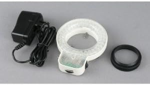 AmScope 56 LED Microscope Ring Light & Adapter Parallel import goods
