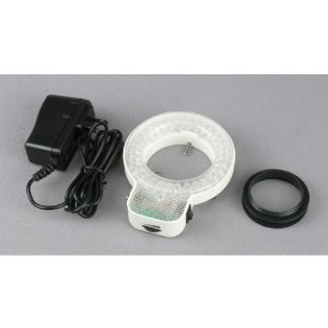 AmScope LED56 56 LED Microscopio Anillo luz y Adaptador