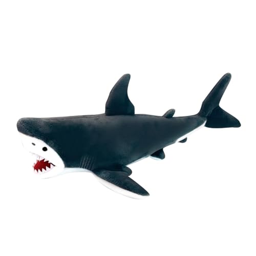 Collecta Plush - Peluche Tiburón Blanco - Animal Marino - Suave - Todas Las Edades (DeQUBE 937D00205)