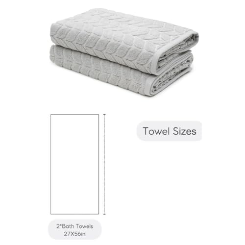 Bagno Milano JACQUARD-1 Turkish Cotton Ultra-Soft Plush Absorbent Quick Dry Bathroom Towel Set thumb #8