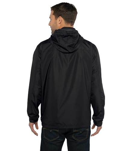 Men's Collegiate Premium Lightweight Packable Hooded Wind Jacket2