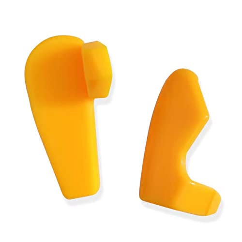 Tire Changer Plastic Insert, Tire Machine Guard, Wheel Rim Edge Protector For Mount Duck Head, Nylon Tyre Demount Fitting Head Part, 6 Front (Upper) + 6 Rear (Lower) Insert Kit/Pack, 1 Pack, 16Ykm #TOP5