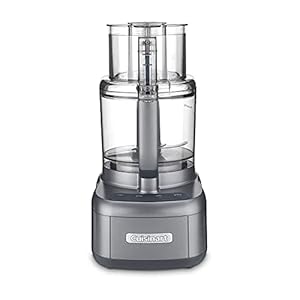Cuisinart FP-11GMFR Food Processor, Gunmetal (Renewed)